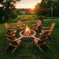 Classic Fan-Back Adirondack Chair