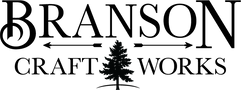 Branson Craft Works logo - black version